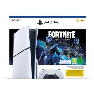 CONSOLA PS5 SONY PLAYSTATION 5 SLIM 1TB CHASIS D CON LECTOR + FORTNITE - MGS0000024487