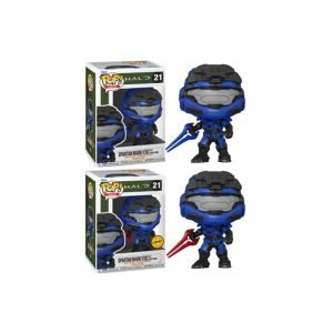 FUNKO POP VIDEOJUEGOS HALO INFINITE MARK V [B] CON ESPADA AZUL CON OPCION CHASE 59336 - MGS0000010624