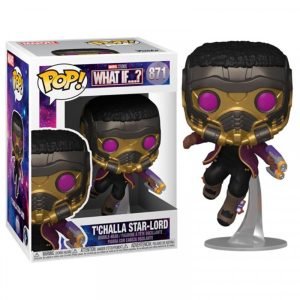 FUNKO POP MARVEL WHAT IF TCHALLA STAR LORD 55812 - MGS0000004842