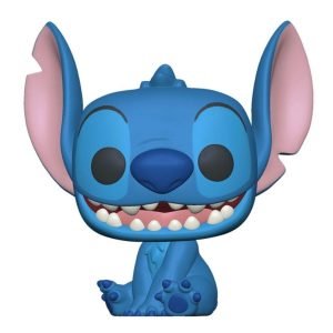 FUNKO POP JUMBO DISNEY LILO & STITCH STITCH SENTADO 10" 55618 - MGS0000004117