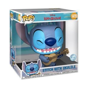 FUNKO POP JUMBO STITCH W UKELELE - MGS0000027550